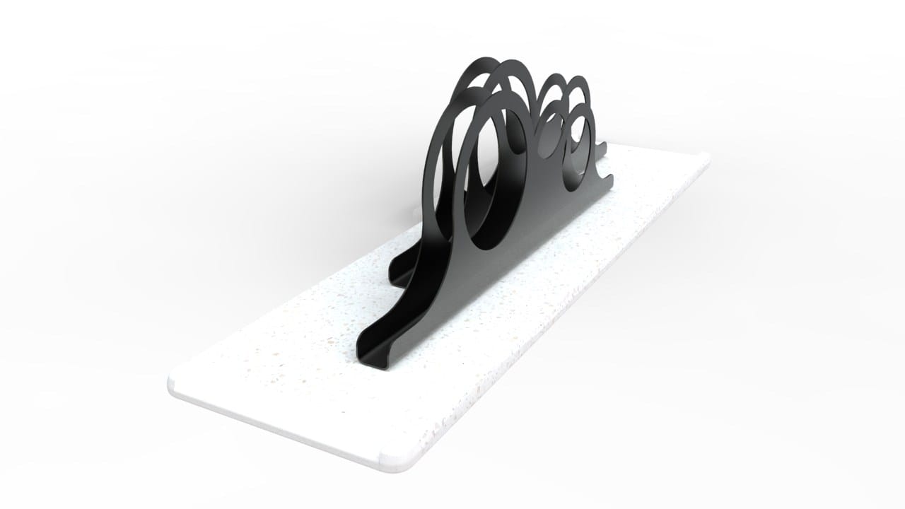 Стойка для велосипедов из оцинкованной стали Viscio Urban Design DUNE ARCH-00050149 - Вид №11