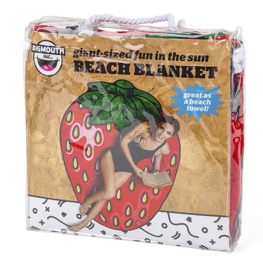BMBTSB Покрывало пляжное , strawberry BigMouth  - Вид №3