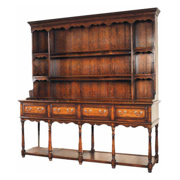 HD395 Оксфордский комод и стеллаж ijlbrown 