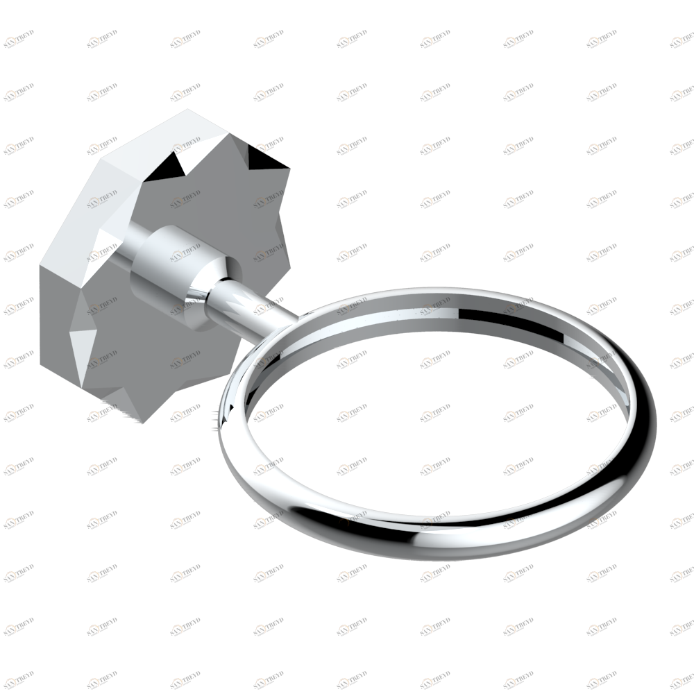 U2M-537 Настенный держатель без стакана Thg-paris Nihal metal Хром U2M-537 CAT.A