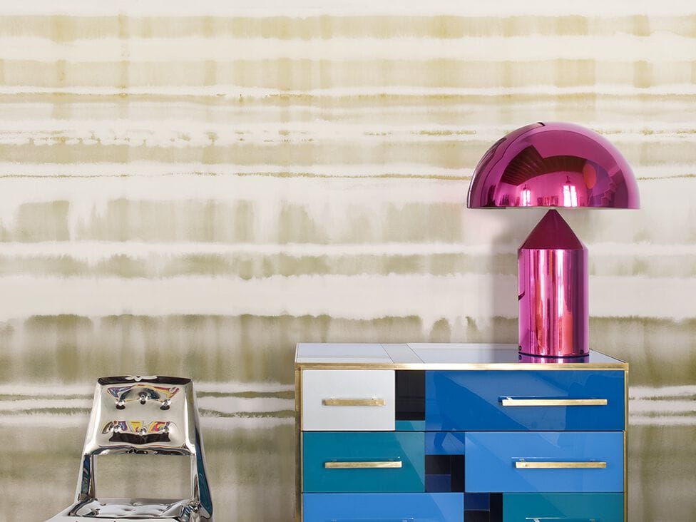 Полосатые обои Jannelli&Volpi СП 202 MURALS DECOR ARCH-00060083