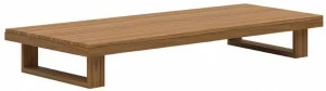 Atmosphera Низкий прямоугольный столик для сада из тика 9.zero 9.0. tb