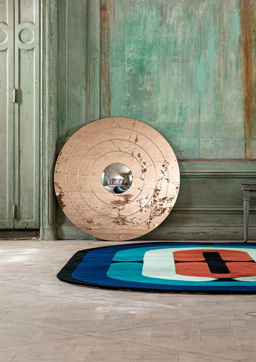 Diacasan Edition Круглое зеркало с настенной рамой Christian signorel sun-id-1365001 - Вид №4