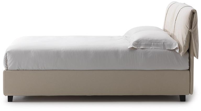 Flexstyle Двуспальная кровать из ткани с мягким изголовьем sun-id-1344774 - Вид №2