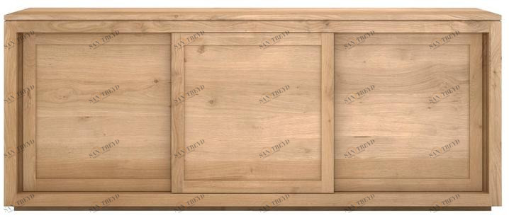 Ethnicraft Буфет из массива дерева с раздвижными дверцами Oak pure 51162