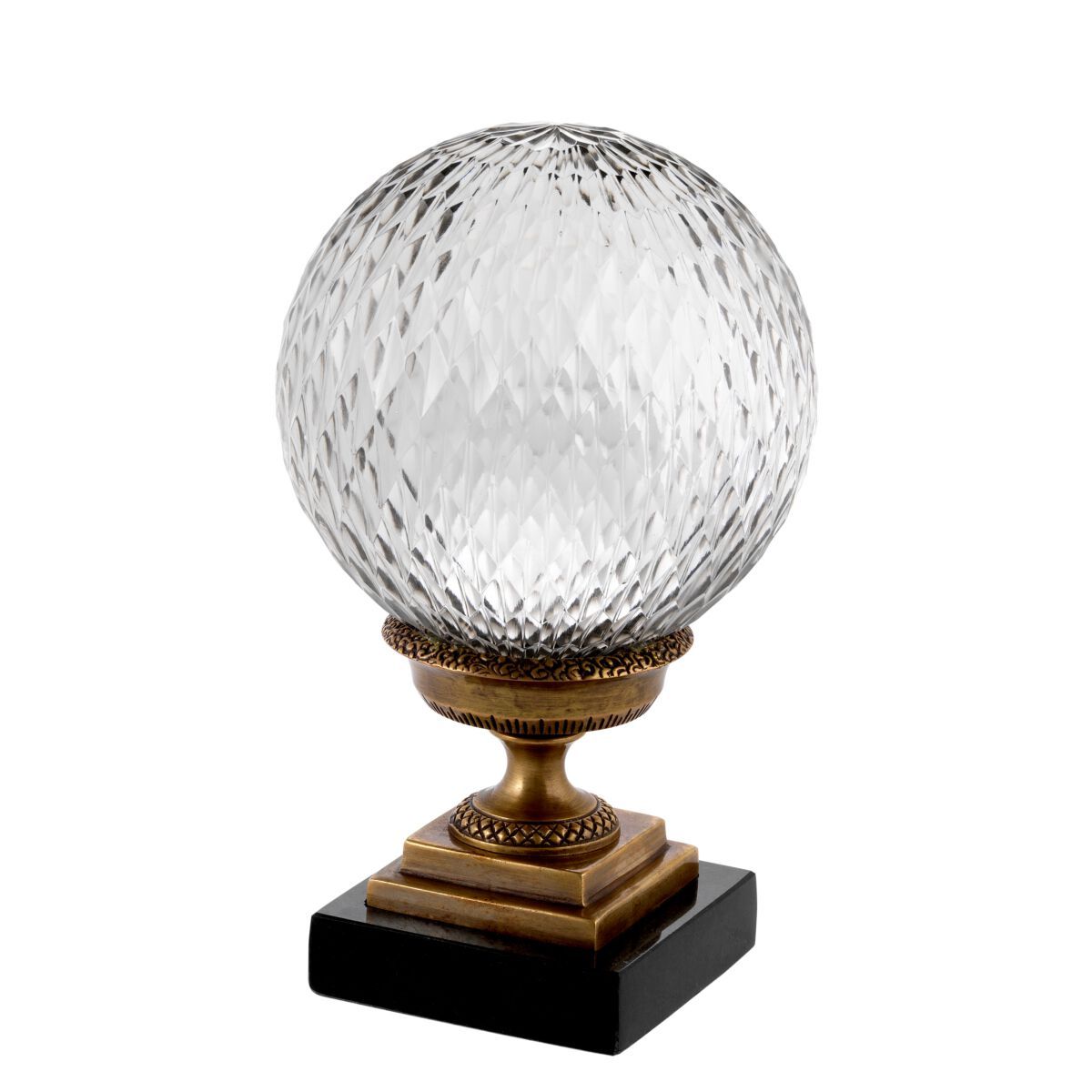 Безделушка из дутого стекла и латуни Eichholtz DIVANI ARCH-00113407 - Вид №1