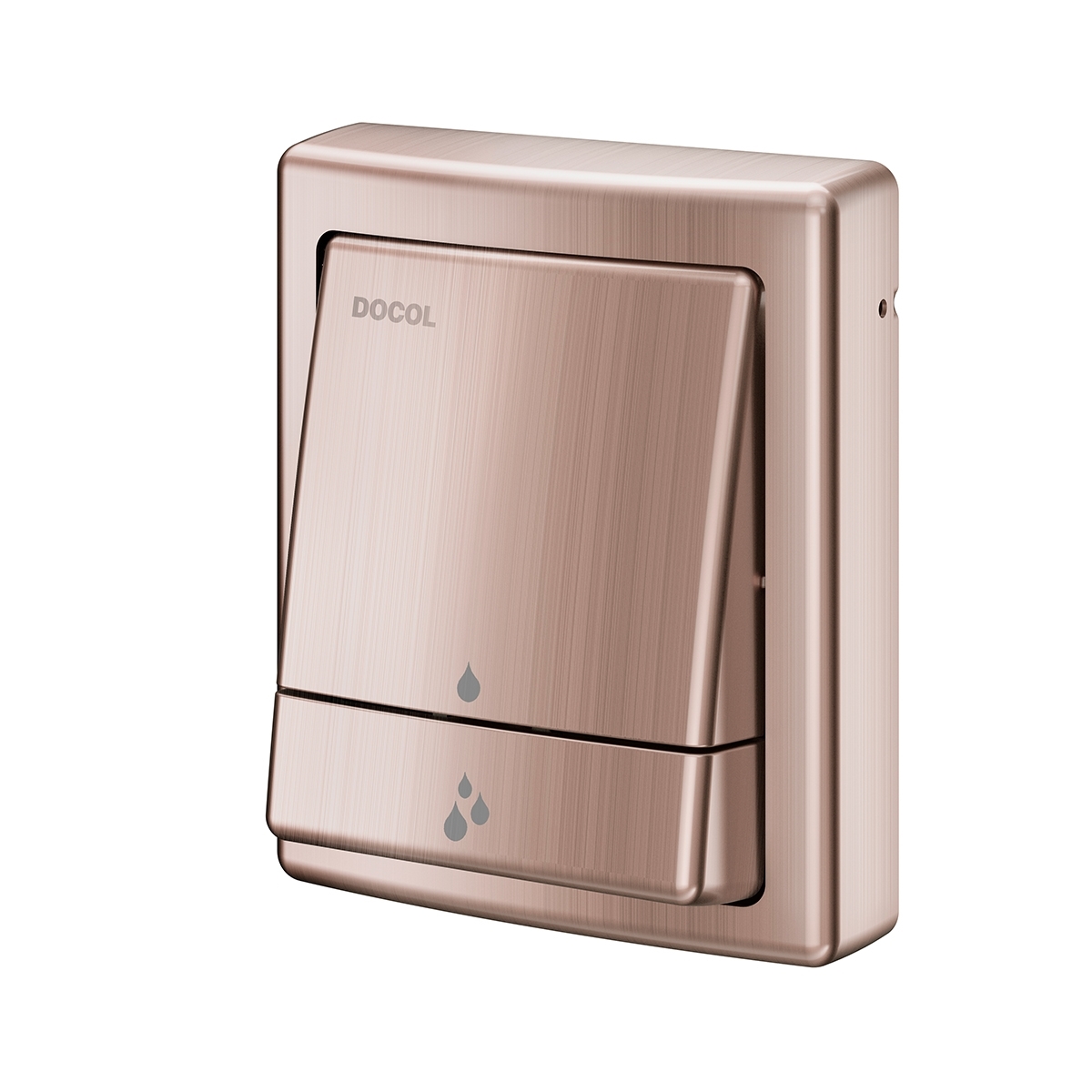 00449569 Отделка смывного клапана Salvágua матовым графитом Docol SQUARE