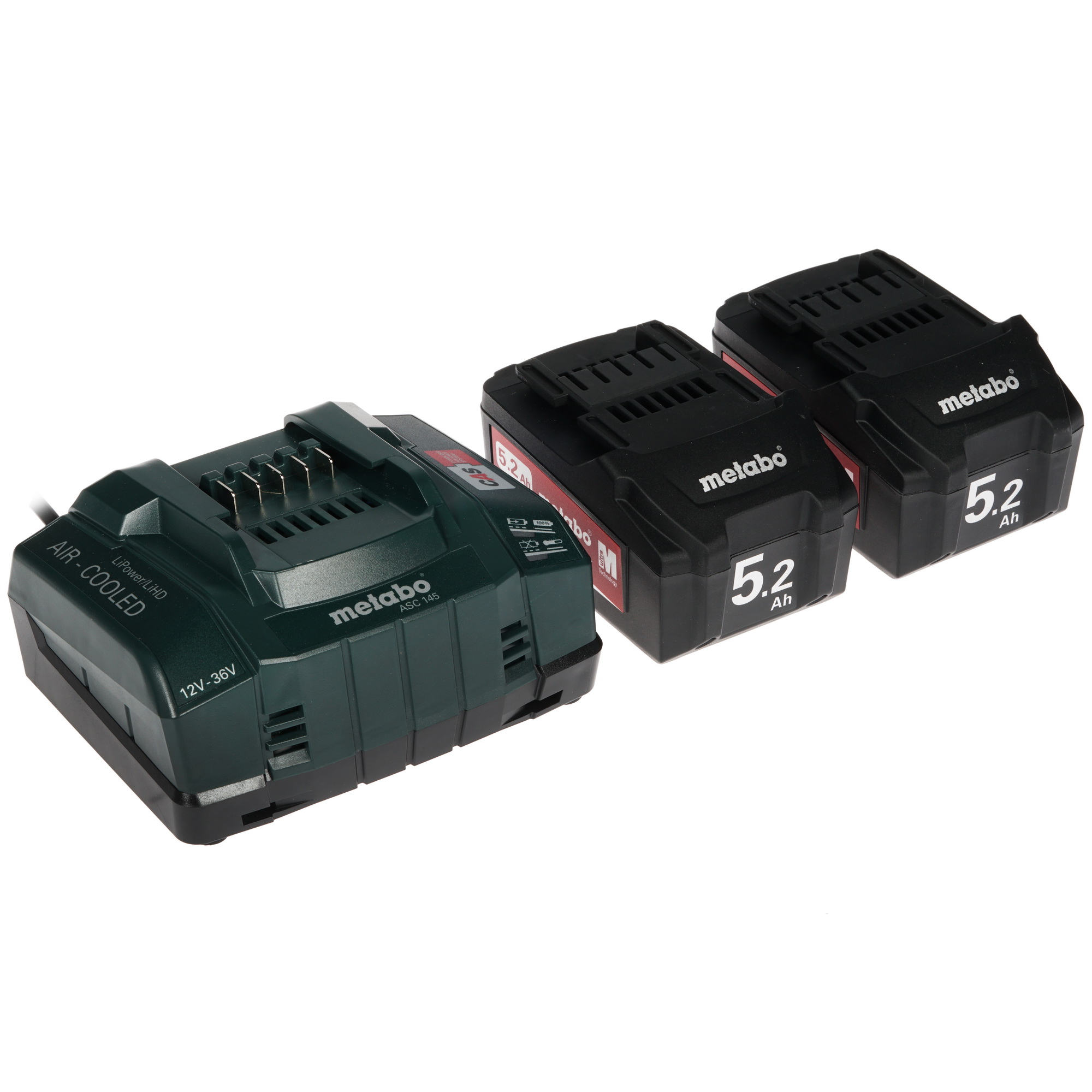 Набор аккумуляторов с зарядным устройством Metabo Basic-Set 5.2 685051000 CAS 18V 1137824 STDN-0082596