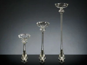 VGnewtrend Подсвечник из дутого стекла