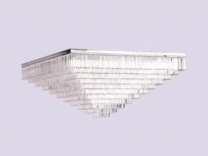 Потолочная люстра Newport 31156/PL Nickel матовый никель, белая NEWPORT ДИЗАЙНЕРСКИЕ 222873 Белый;серебро