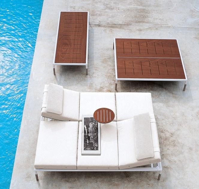 B&B Italia Outdoor Приставной столик из красного дерева Springtime sun-id-1380137 - Вид №2