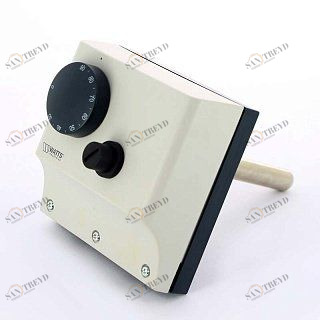 Термостат погружной TRB с реле WATTS  1/2"от 30 до 90 °, гильза 100 мм (15А, 230В) (отключает,перекл 10013509