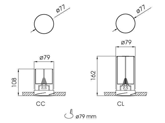Утопленный светодиодный аварийный свет DAISALUX Lens ARCH-00111368 - Вид №3