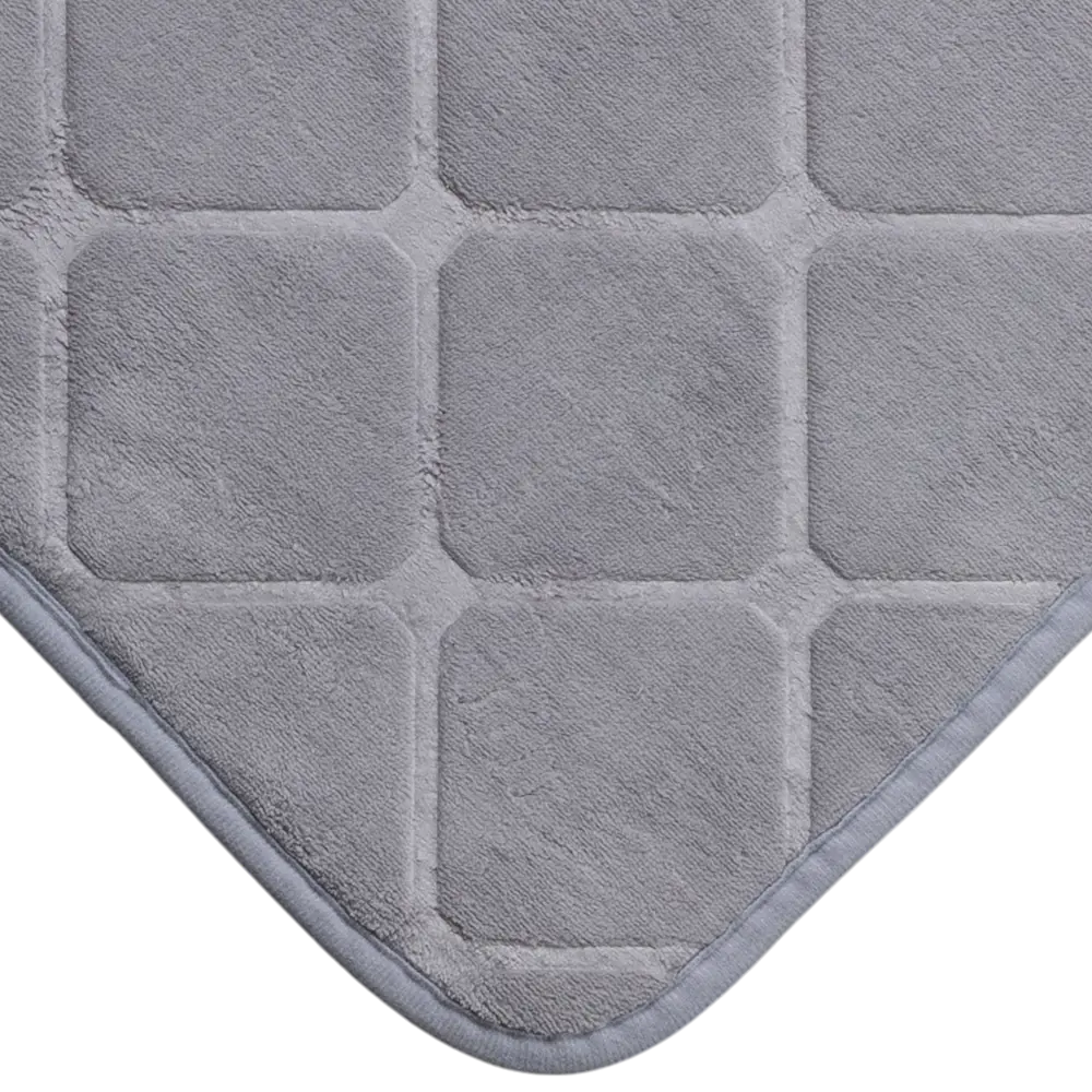 Коврик для ванной VIDAGE Ларго — уют и комфорт в серых тонах 89373801 STLM-1565153 - Вид №1