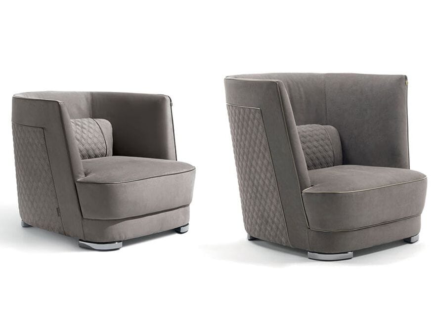 Тканевое кресло Vittoria Frigerio шпаргалки ARCH-00004922