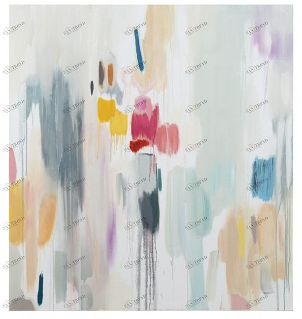 ICI ET LÀ Картина на холсте N.roman Nr01