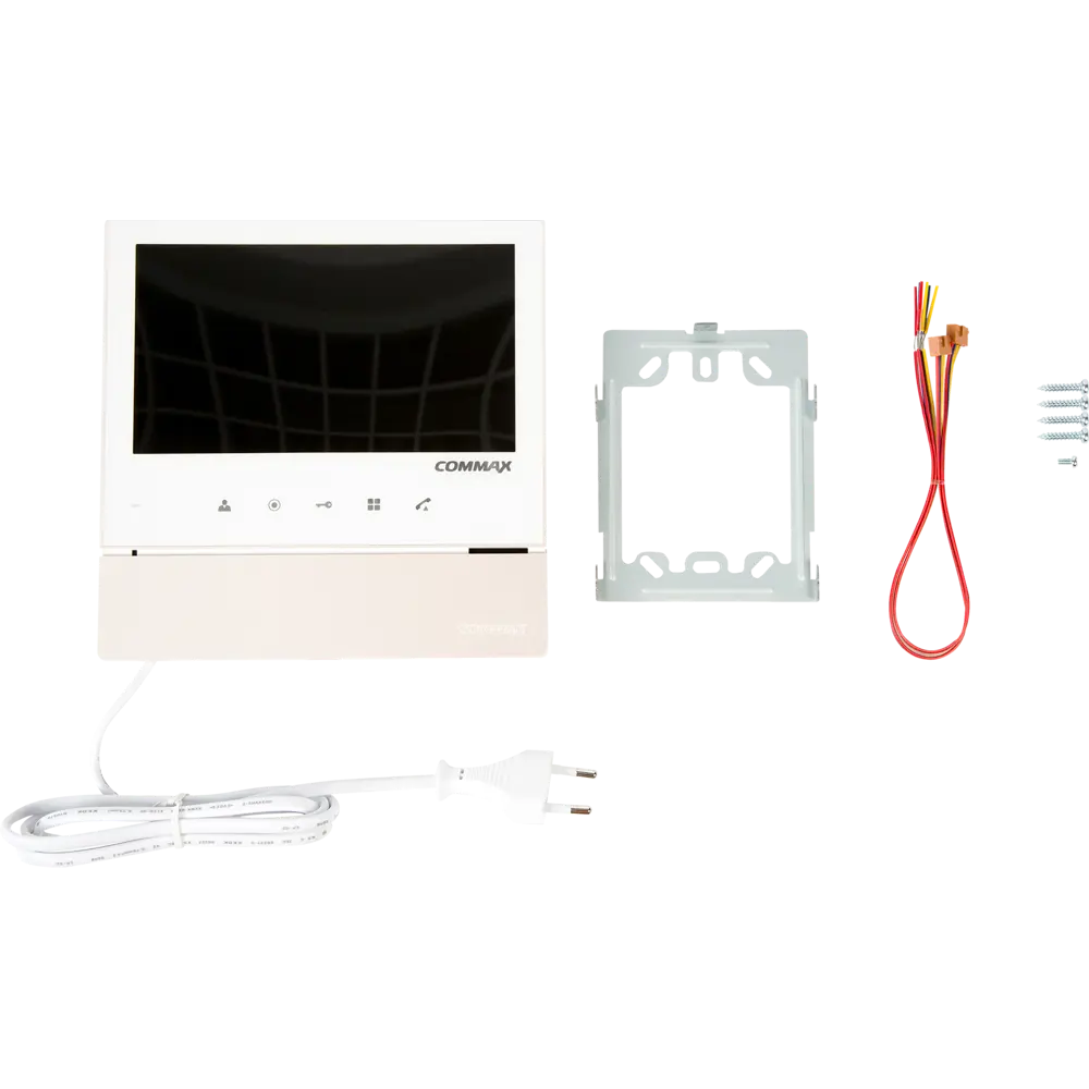 Видеодомофон Commax CDV-70H2 7" цвет белый STLM-2186114 - Вид №3