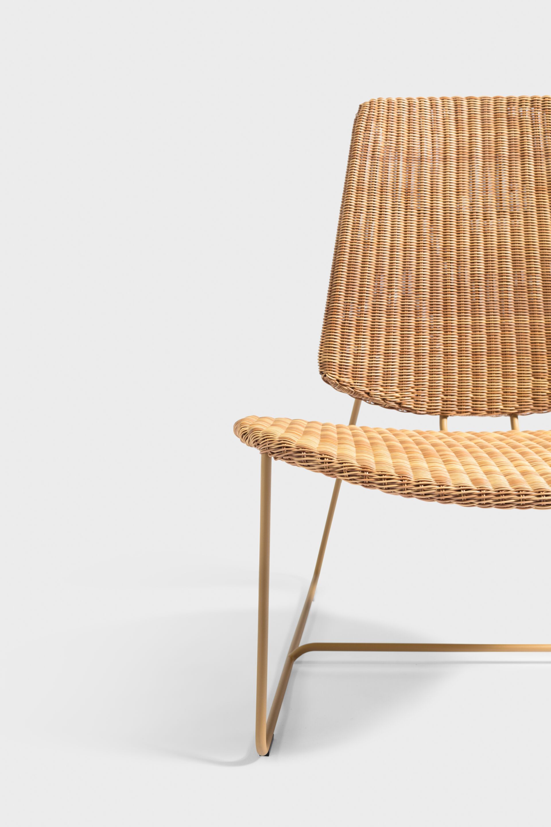 Кресло из синтетического волокна со стальной конструкцией VINEKO Tania ARCH-00068263 - Вид №3