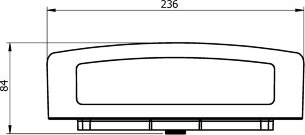 78160-BPC Душевая полка VICO подвесная цвет черный матовый LANGBERGER VICO, BLACK EDITION - Вид №2