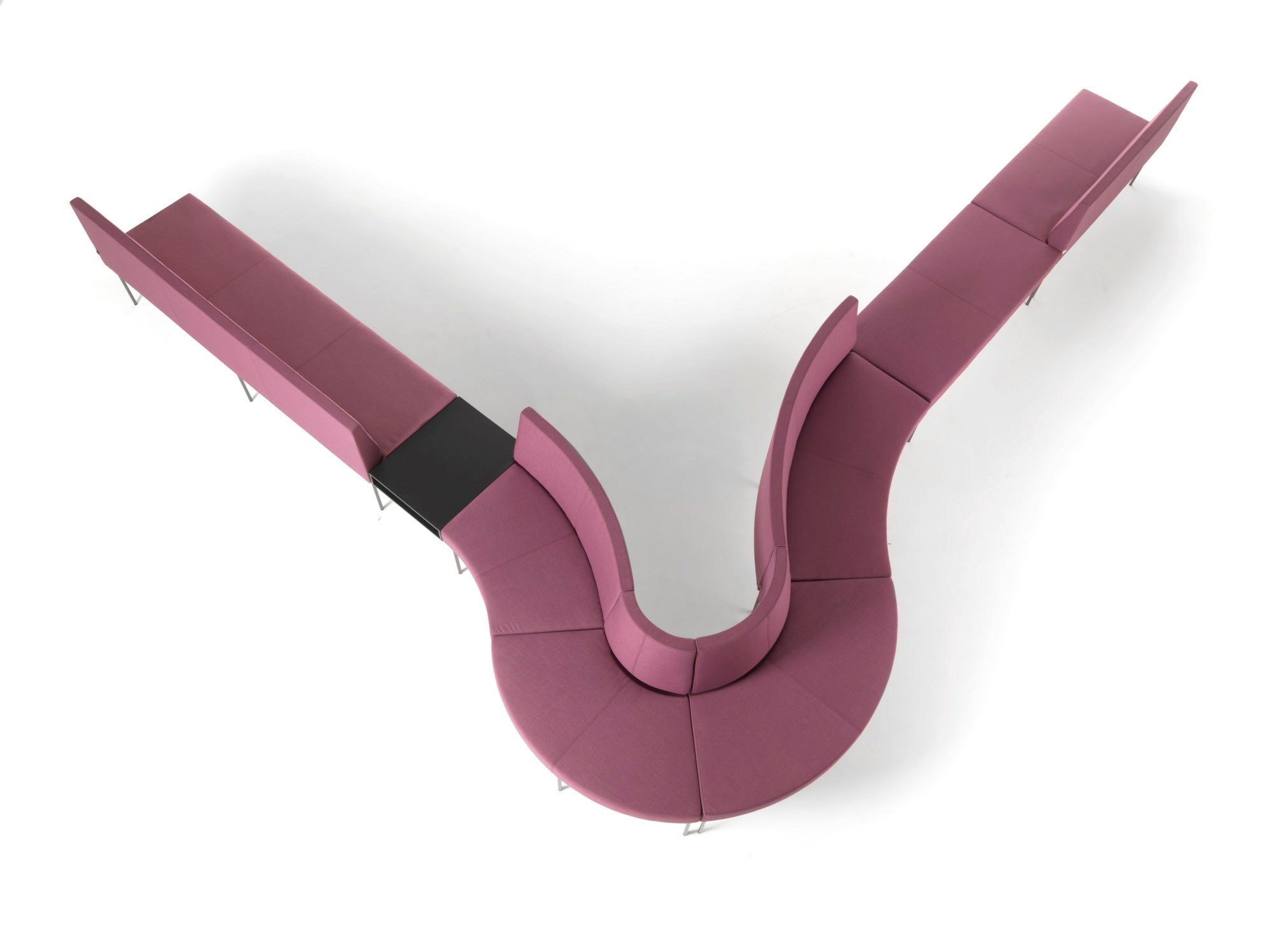 Модульная скамья из ткани со спинкой SITIA Laguna ARCH-00146120 - Вид №31