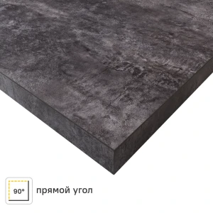 Столешница KONSENSA Бетон темный 60x300x3.8 см ДСП цвет серый 89452033 STLM-2079812