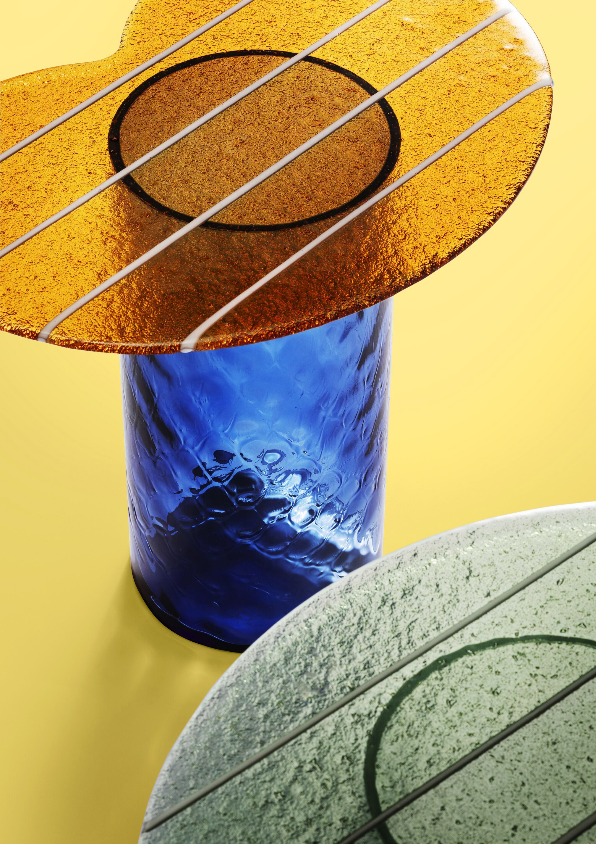 Журнальный столик из муранского стекла Miniforms Striche ARCH-00101678 - Вид №7