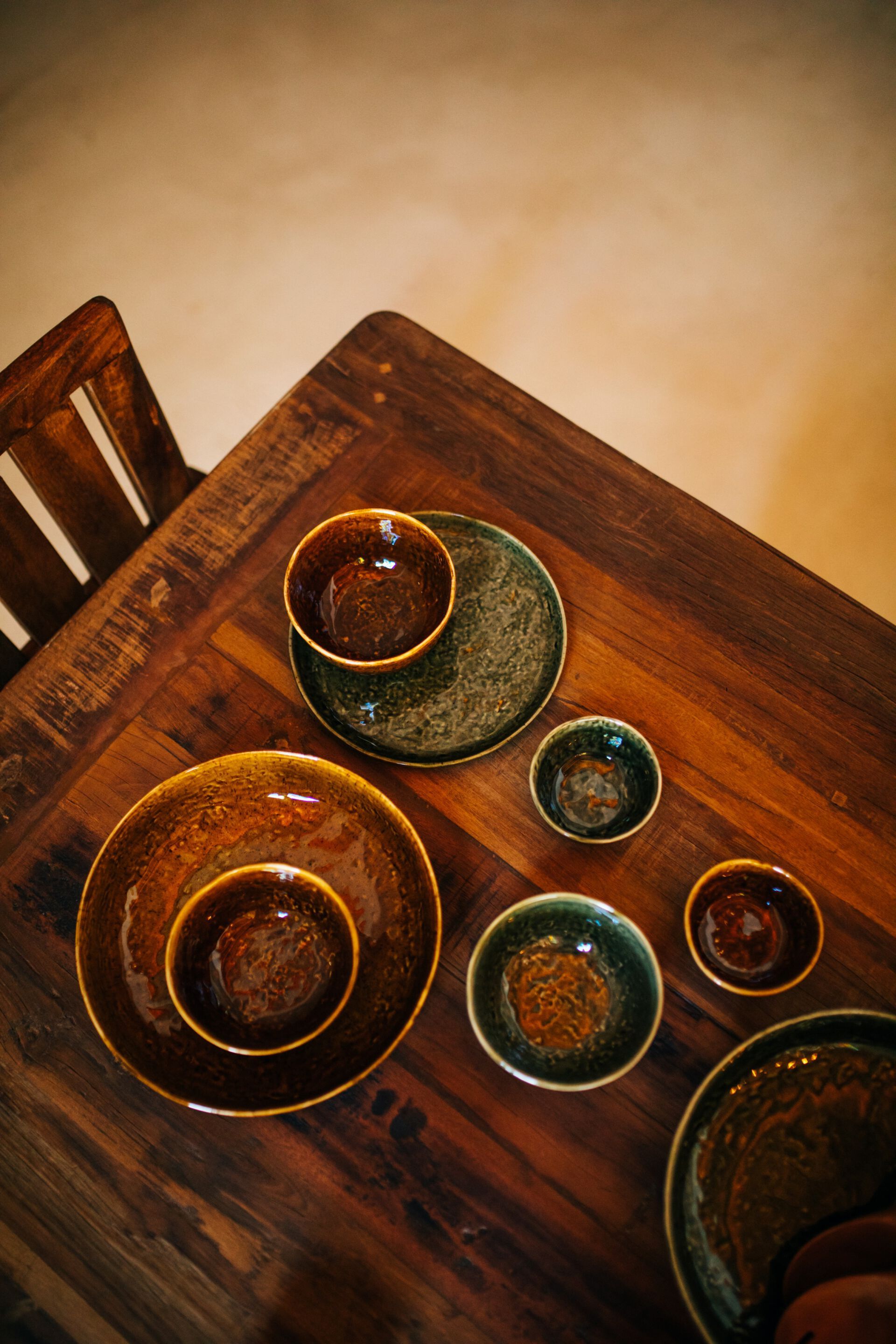 Керамическая круглая десертная тарелка POMAX Спиро ARCH-00126382 - Вид №14