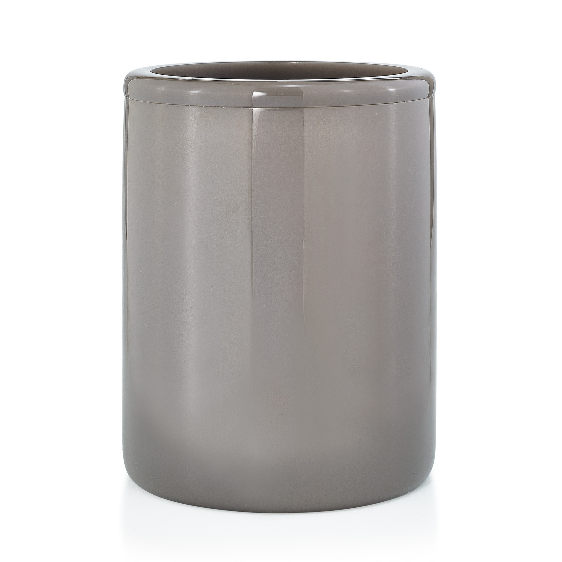 DOME-GRY-WB Корзина для мусора Dome Grey Gloss Labrazel 