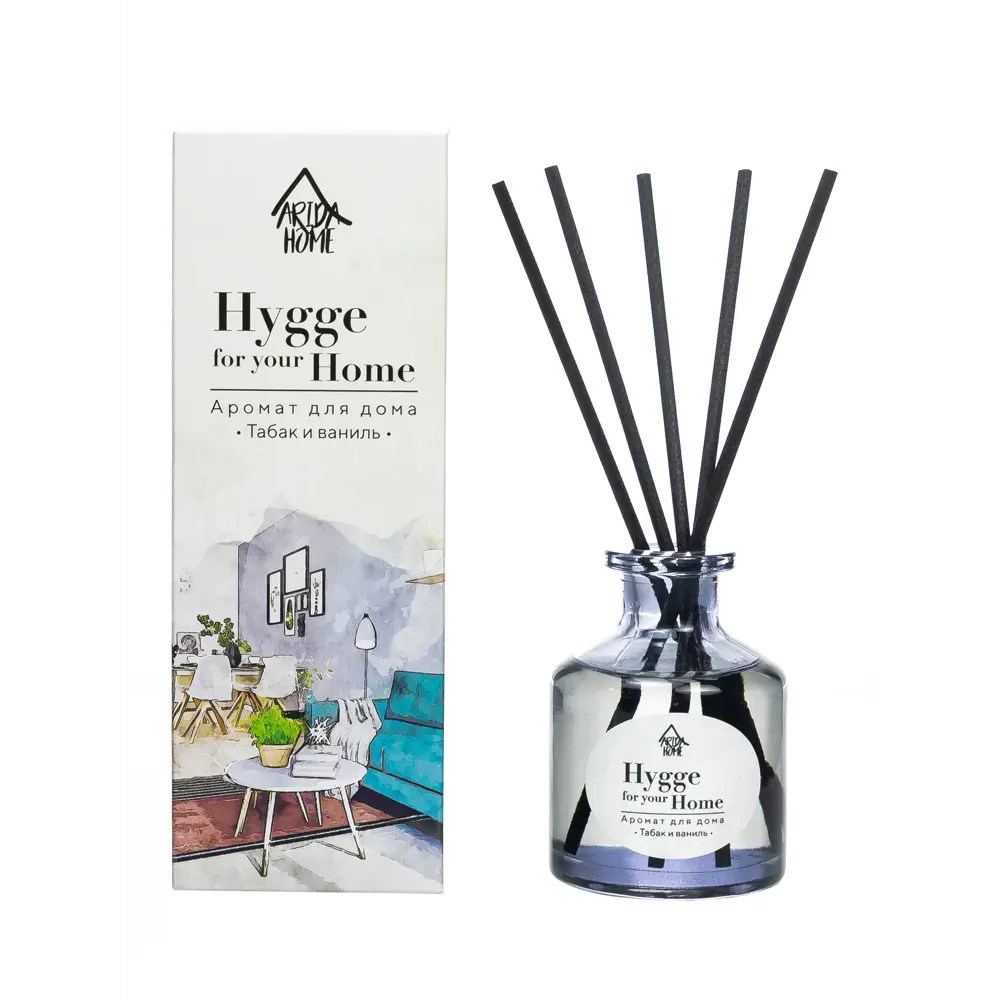 Диффузор ARIDA HOME Hygge Home Табак и ваниль 50 мл 89426698 STLM-1572415