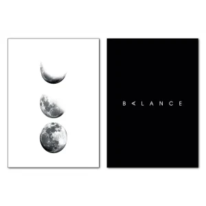 Набор постеров В балансе 39x49 см