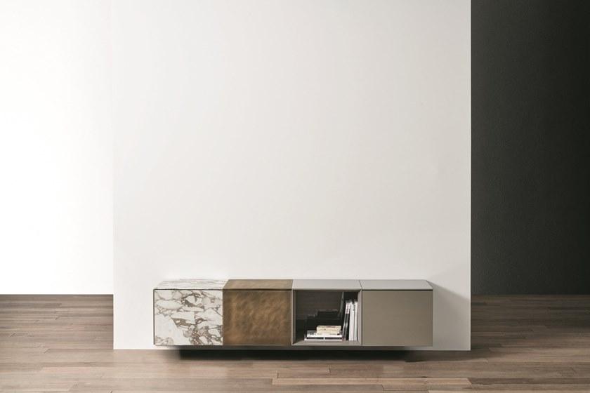 Meridiani Подвесной буфет из латуни с распашными дверцами sun-id-1375103 - Вид №3