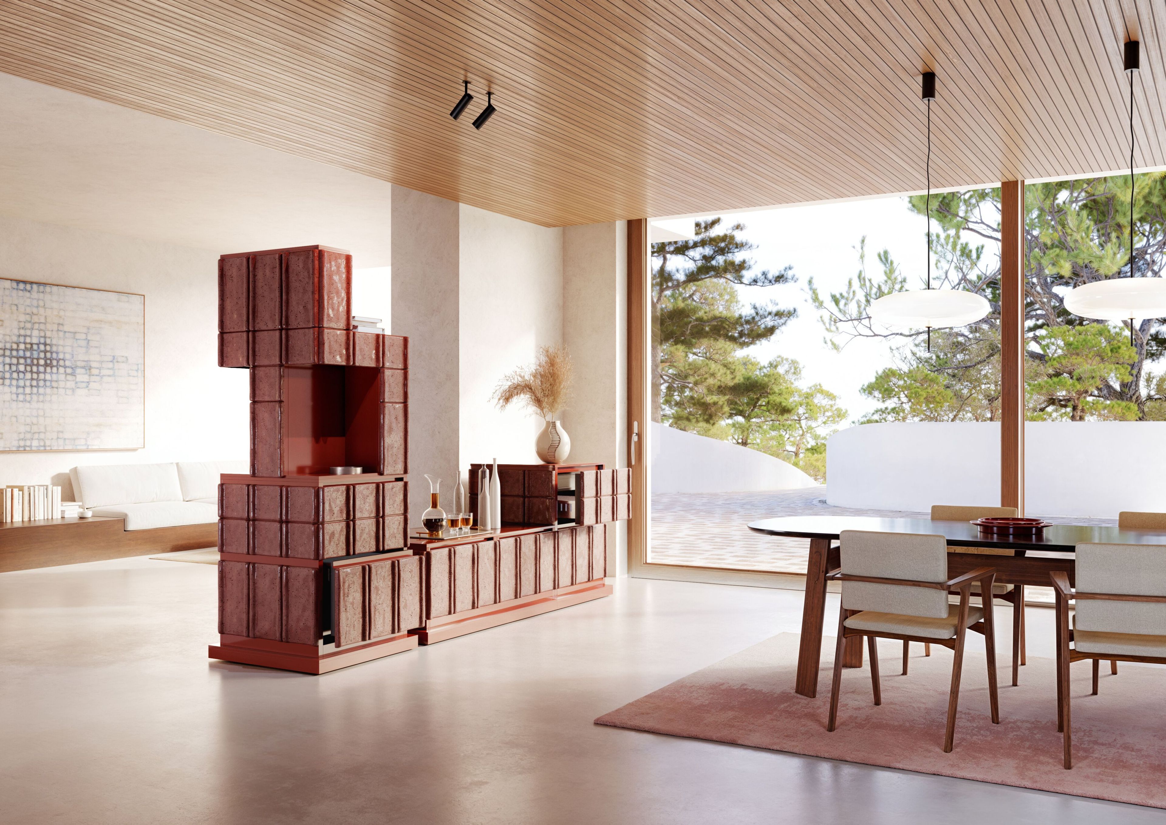 Шкаф для холодильника с откидным верхом SKS | Signature Kitchen Suite MANTLE ARCH-00068862 - Вид №5