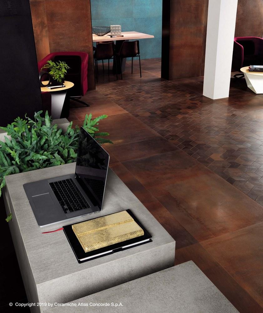 Atlas Concorde Белая плитка для стен с эффектом металла Blaze sun-id-1480586 - Вид №62