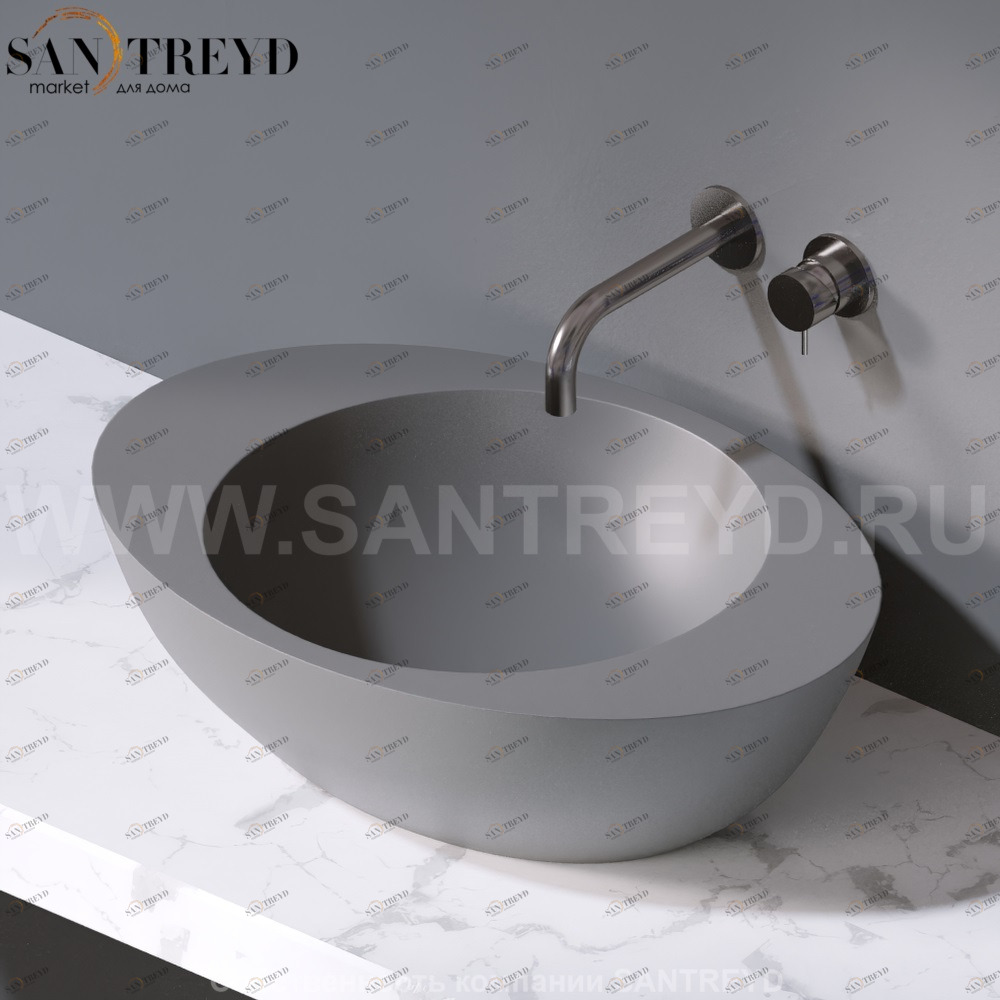 L269.116 Накладная раковина на столешницу  овальная A. e T. Italia ACCENT AeT ITALIA