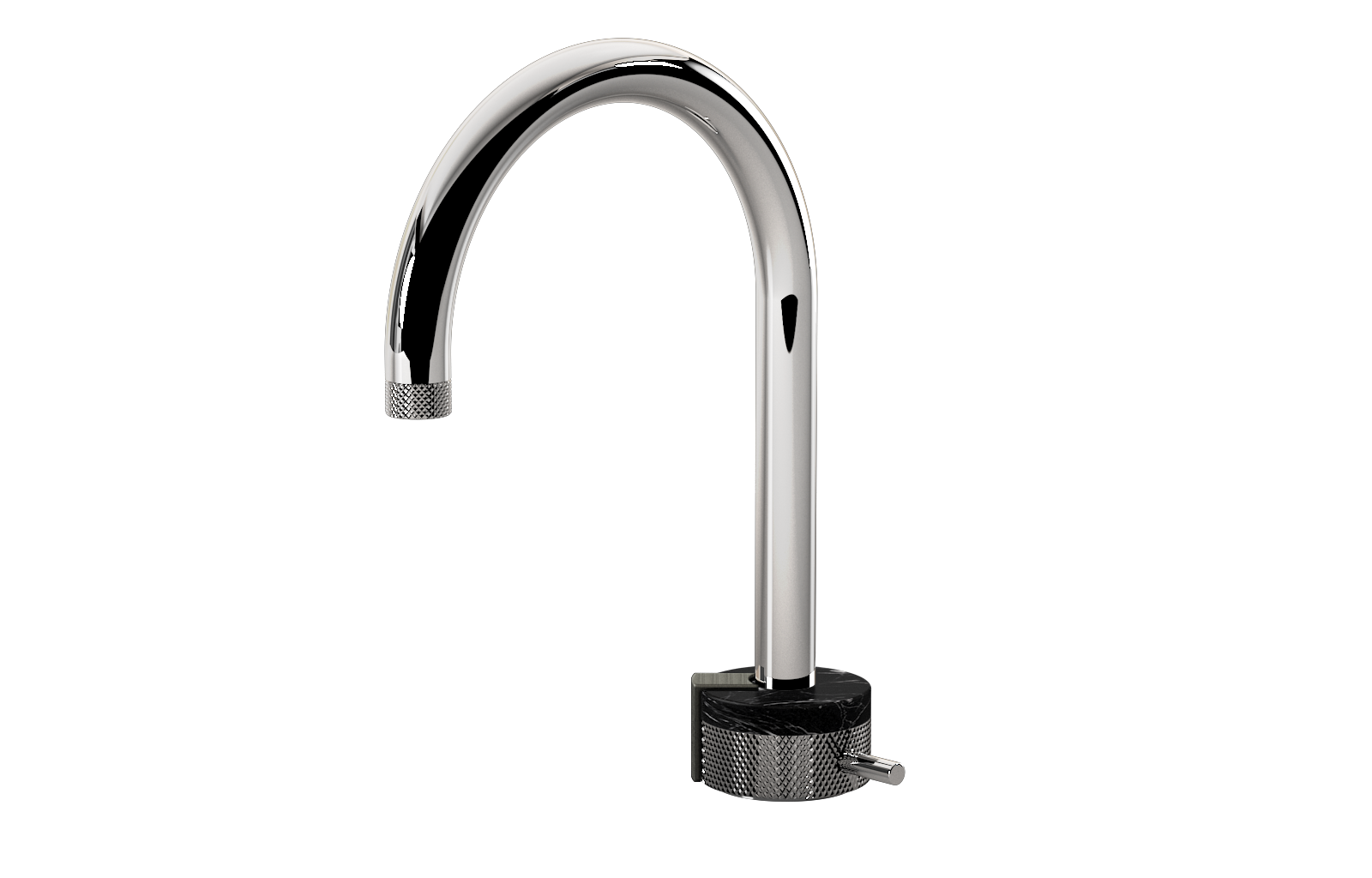 E-11502-R2MB-L2BOX-PC Однорычажный прогрессивный смеситель для раковины - излив 16см GRAFF MOD+