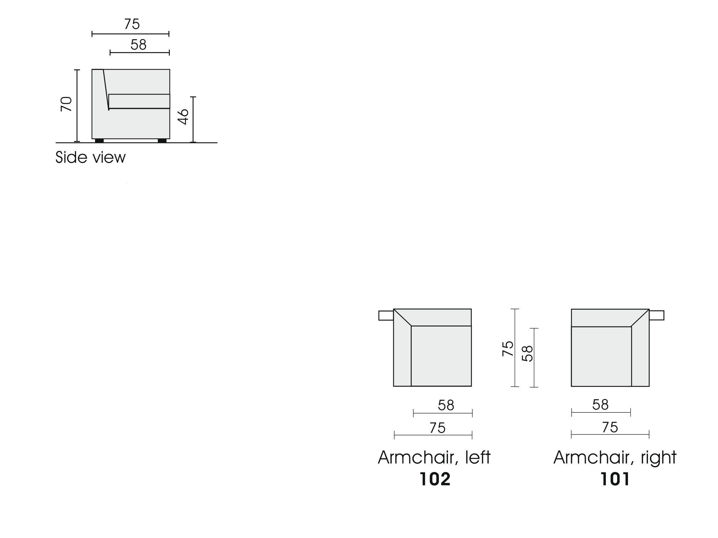 Кресло с подлокотниками Bullfrog CAPRI ARCH-00004763 - Вид №1