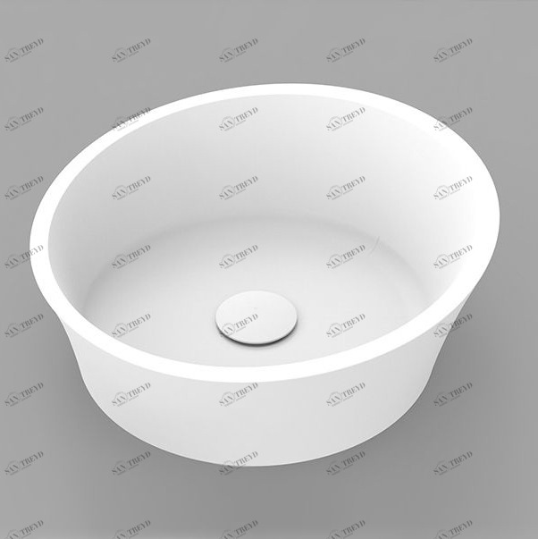 EVQ0116 Накладная раковина на столешницу  овальная Dimasi 