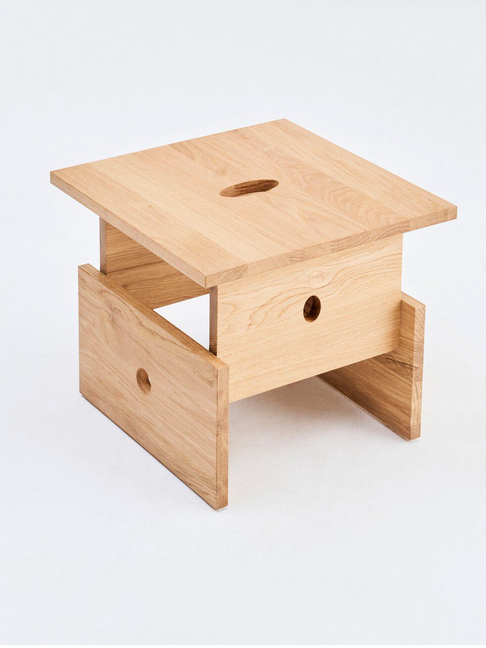 Низкий штабелируемый журнальный столик из массива дерева Hay WOOD BOX ARCH-00016796 - Вид №1