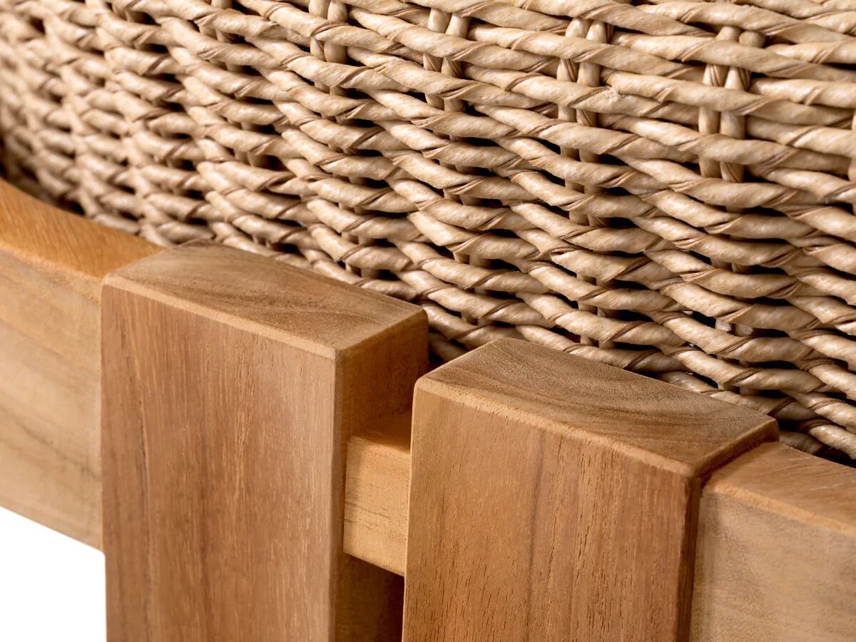 Стул для сада из тикового дерева с подлокотниками Eichholtz Donato ARCH-00060915 - Вид №6