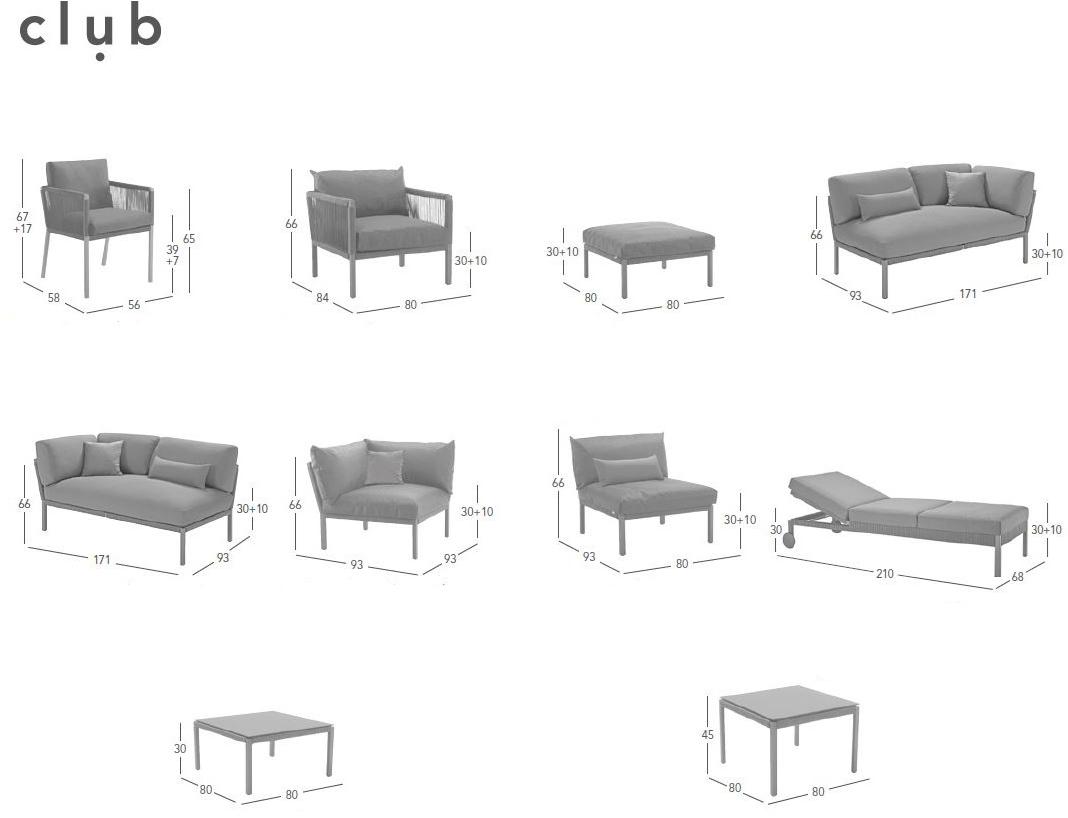 solpuri Садовое кресло из ткани с подлокотниками Club sun-id-1449564 - Вид №19