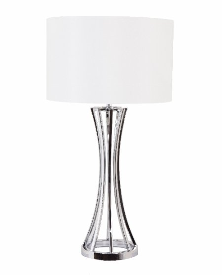 Настольная лампа Amara от RVAstley 5740 RVASTLEY ИНТЕРЬЕРНЫЕ 061956 Белый;хром  - Вид №1