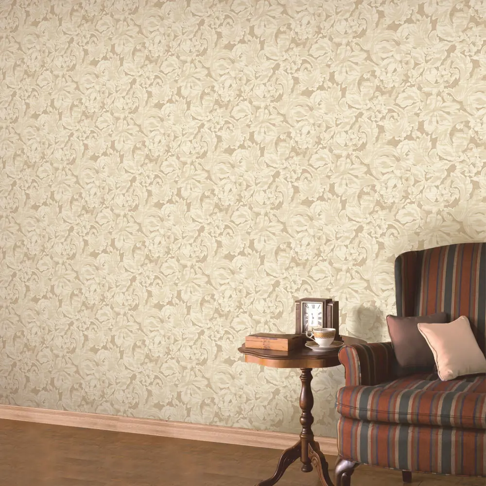 Обои флизелиновые 1.06х10 м цветы бежевые ЭР 4216-4 Erismann STLM-2080044 - Вид №2