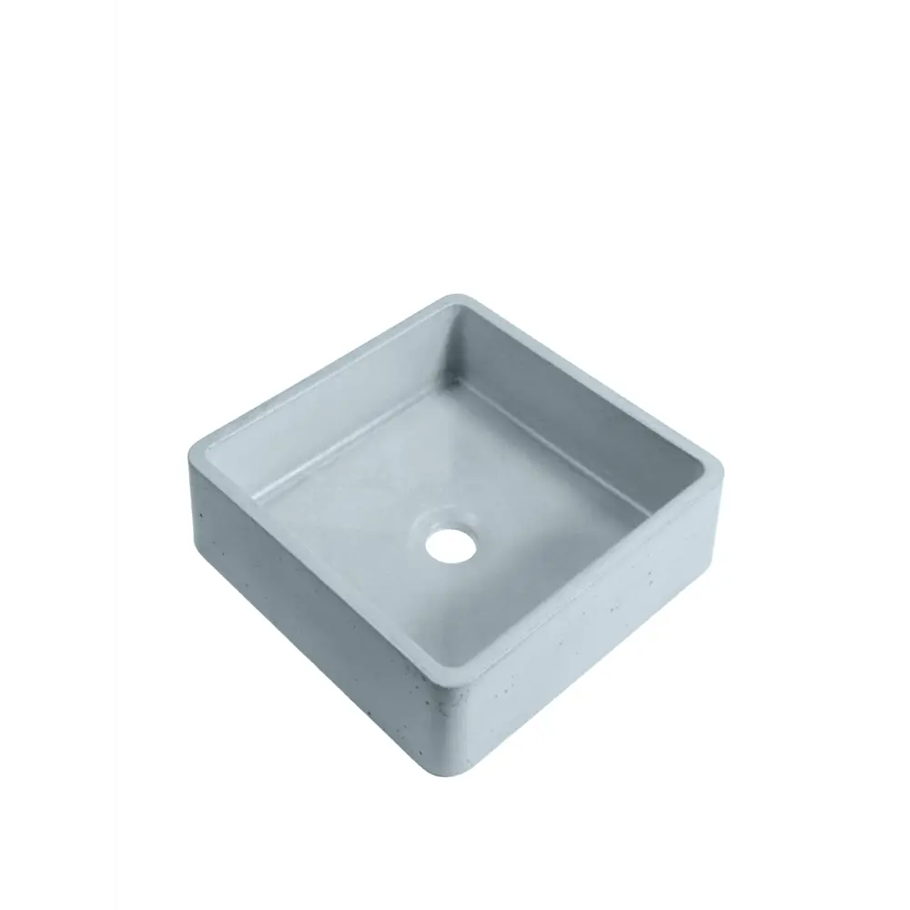 Раковина Square накладная 36x36 см цвет серый матовый Santreyd STLM-2077411 - Вид №1