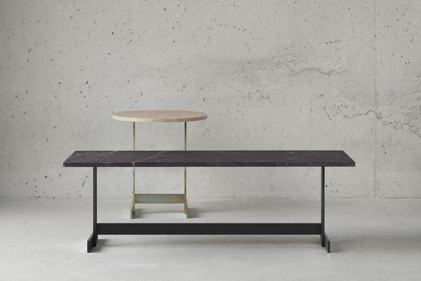 e15 Прямоугольный журнальный столик из натурального камня sun-id-1418591 - Вид №1