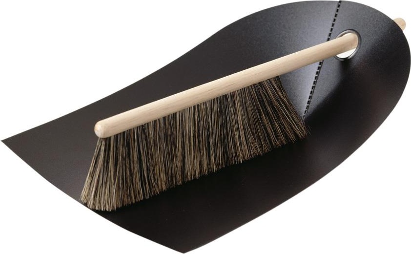 303200 Dustpan & Broom Black Normann Copenhagen  - Вид №2
