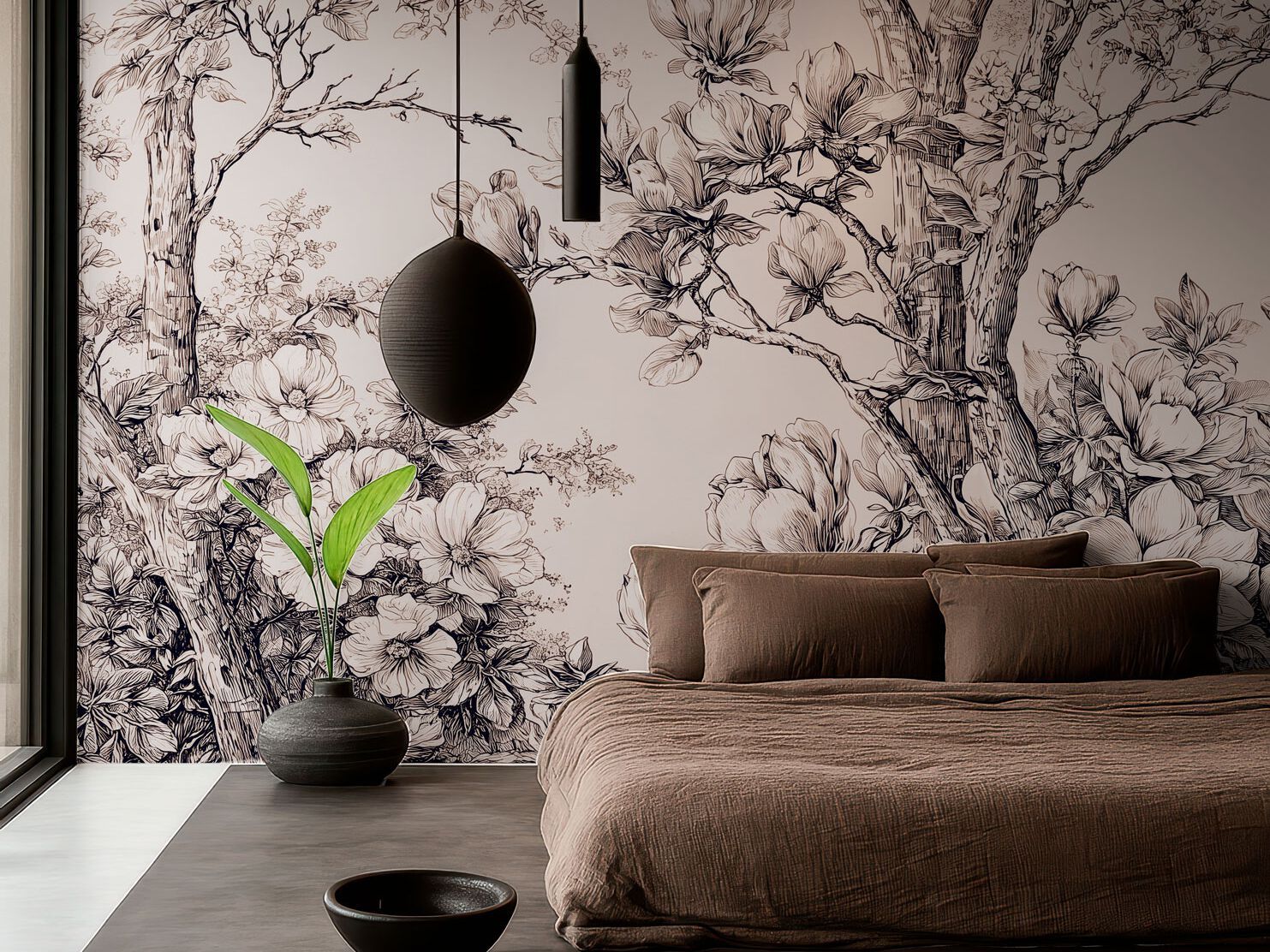 Обои с цветочными мотивами Rimura 2025 ARCH-00053035