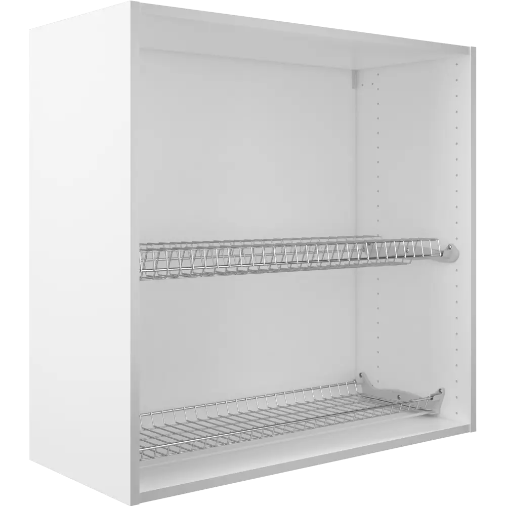 Сушилка для посуды в шкаф Delinia ID 74.7x7x22.4 см двухъярусная металл цвет хром STLM-2038960 - Вид №1