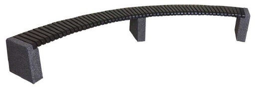 11563 ЕВРО 5 АРКА 400, скамья из бетона LAB.Space 