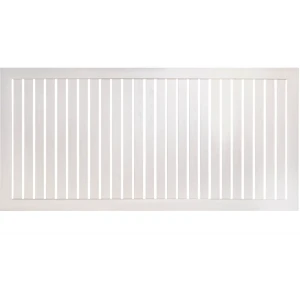 ЛАЙТ Реечный экран для радиатора 120x60 см белый ясень 88909912