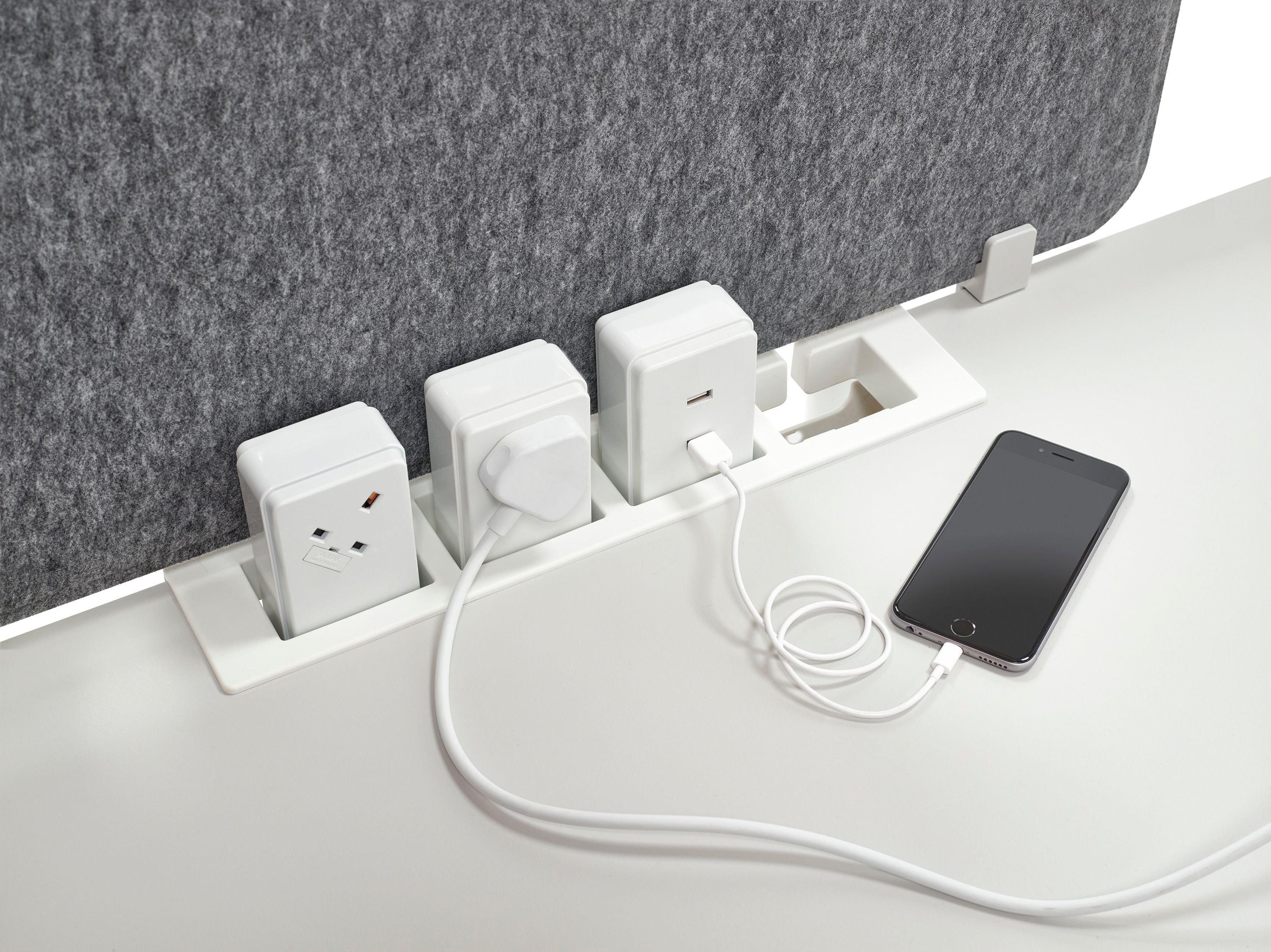 Секционный стол с регулируемой высотой и встроенной полкой Herman Miller ARCH-00095392 - Вид №8